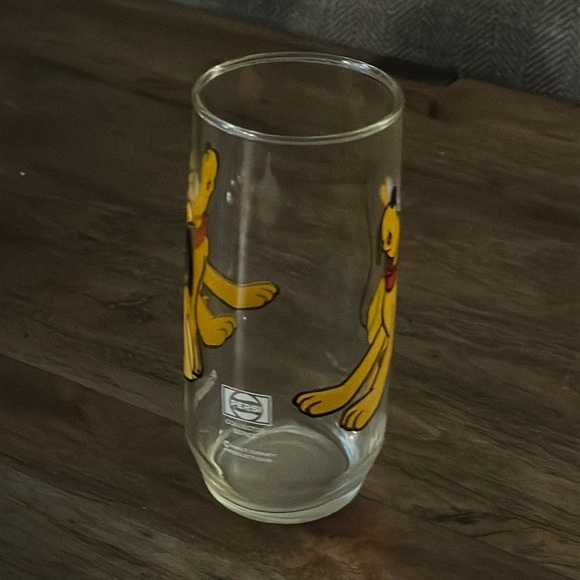 VTG Pepsi/Mickey Mouse/Walt Disney World Themed Drinking Glass Tumbler PLUTO - Picture 5 of 16